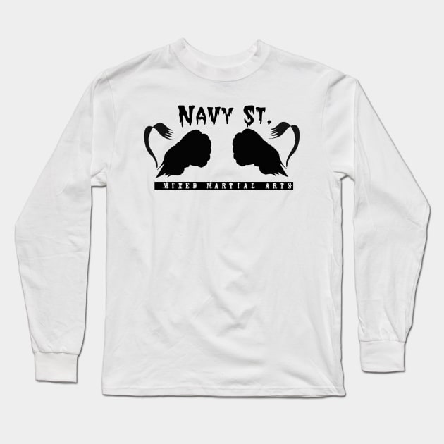 navy street mma Long Sleeve T-Shirt by jaml-12